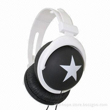 Fashionable Studio Design On-ear Music Headset with RoHS Mark